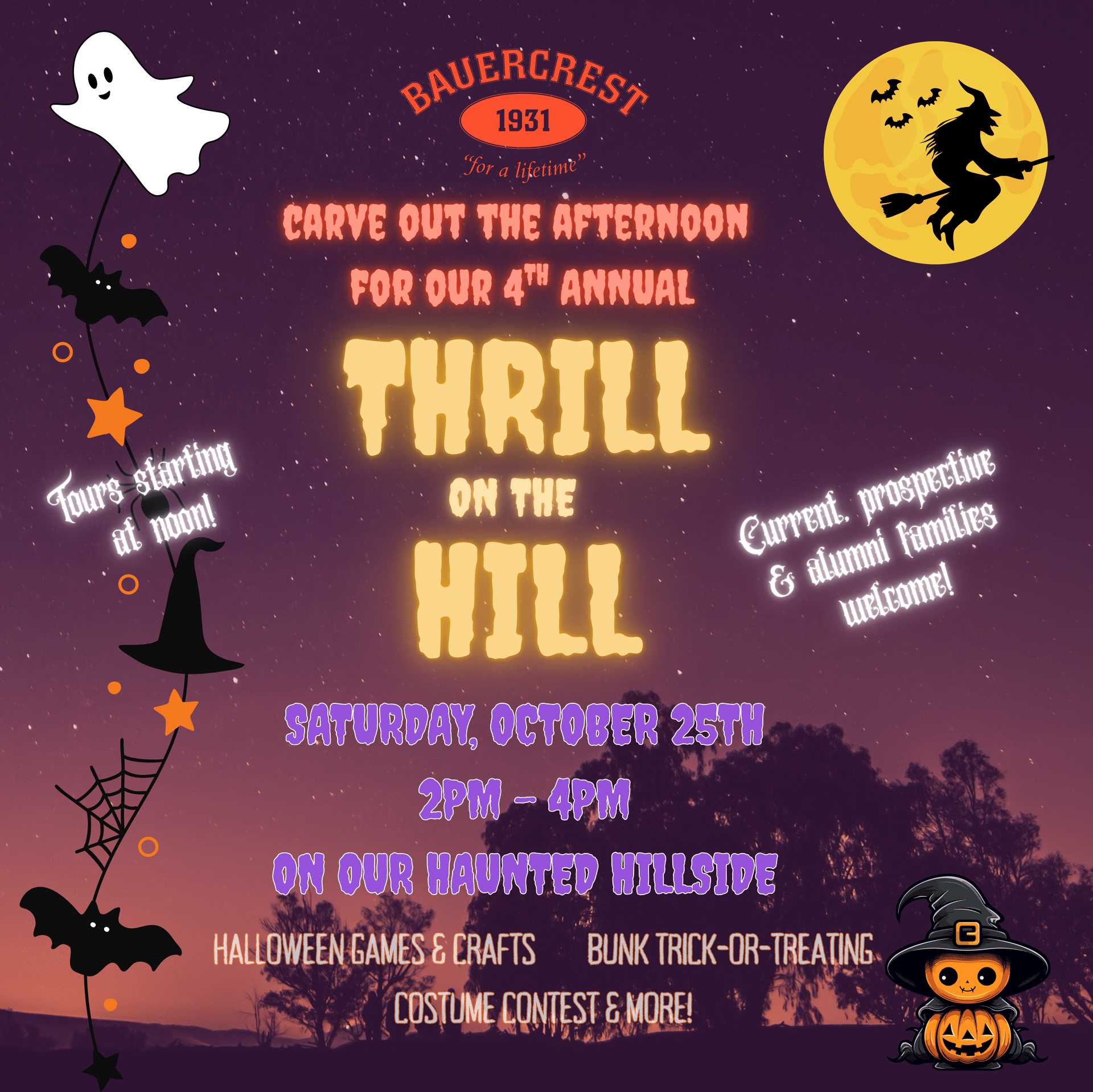 Camp Bauercrest Thrill on the Hill 2025