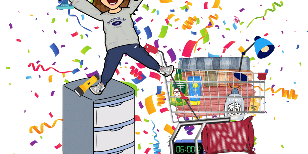 camp mom shopping trip
